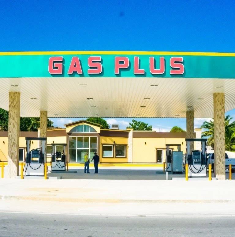 Gas Plus Gas Station - Belize, Central America