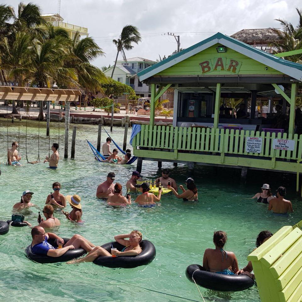 Sip n Dip Beach Bar - Belize, Central America